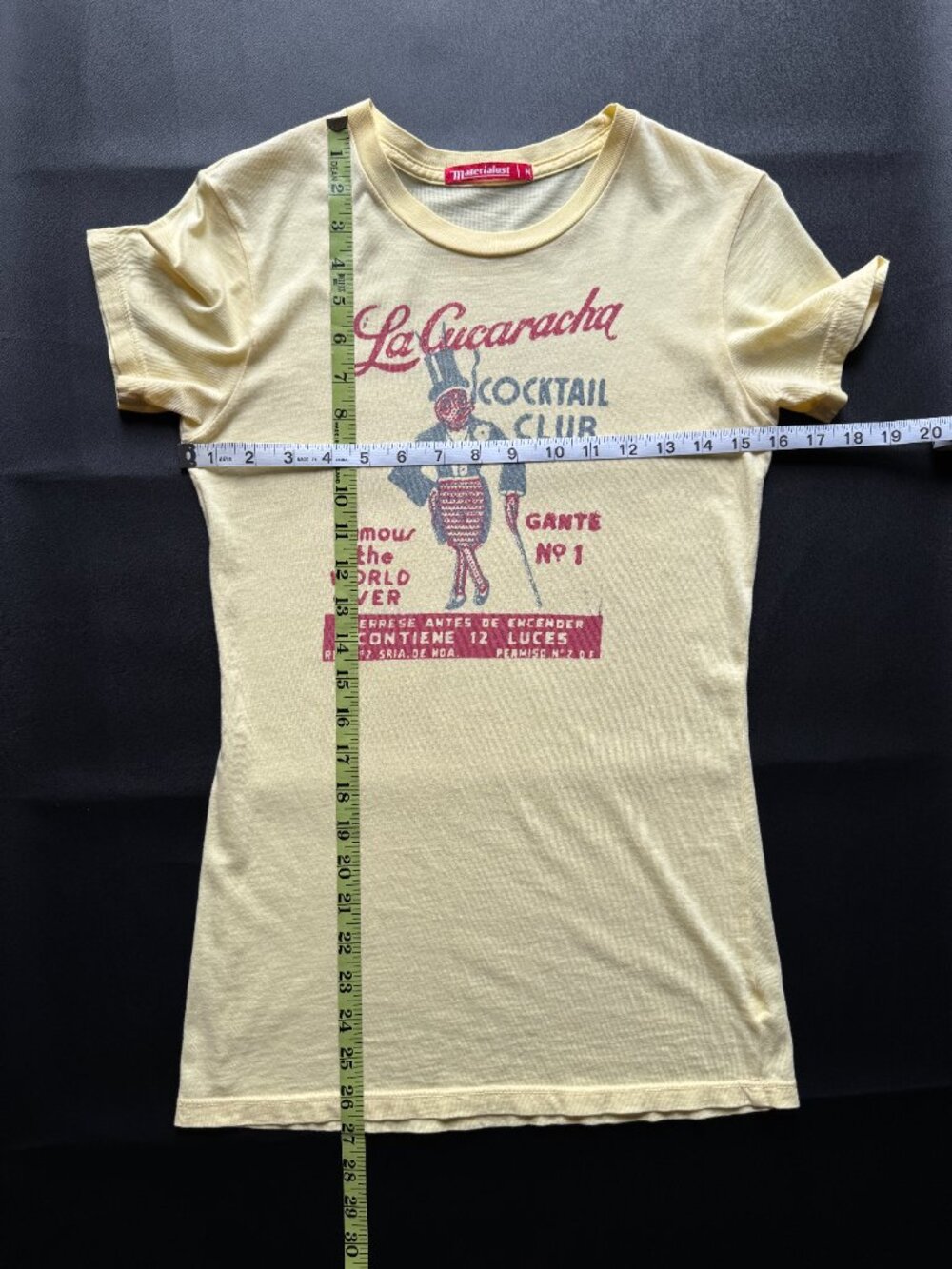 La Cucaracha Mexican Bar Cantina T-shirt - Picture 13 of 14